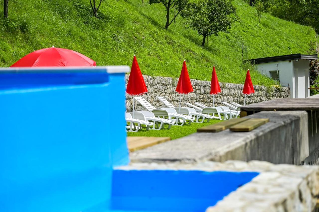 Motel Konoba Slapovi Jajce Exterior foto