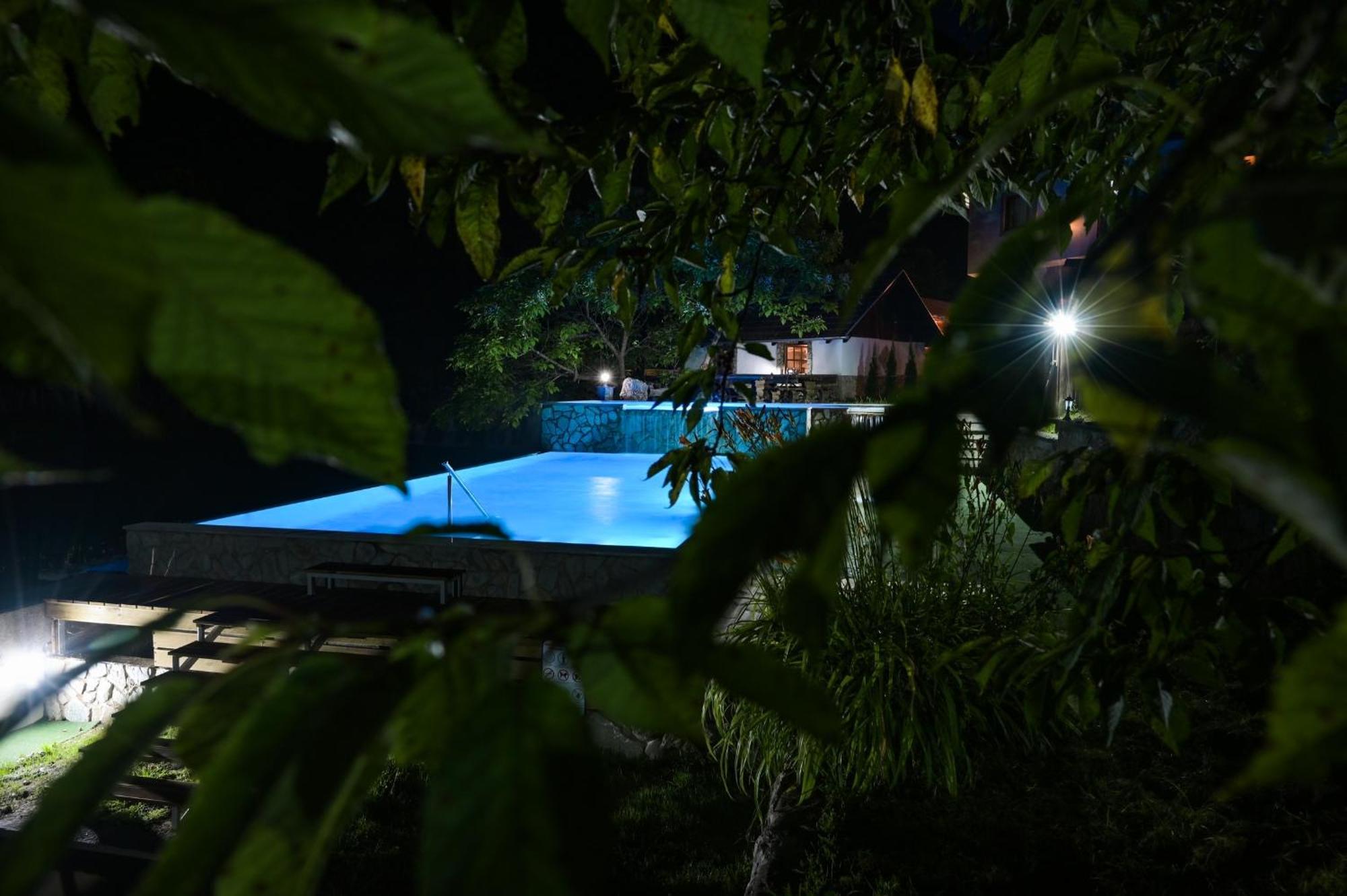 Motel Konoba Slapovi Jajce Exterior foto